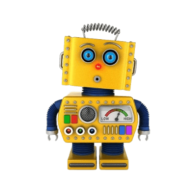 Yellow IGDI Robot